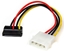 Изображение StarTech Molex - SATA, 0.15m, Wielokolorowy (SATAPOWADPL)