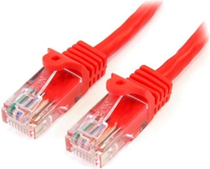 Attēls no StarTech Patchcord, Cat5e, 1m, czerwony (45PAT1MRD)