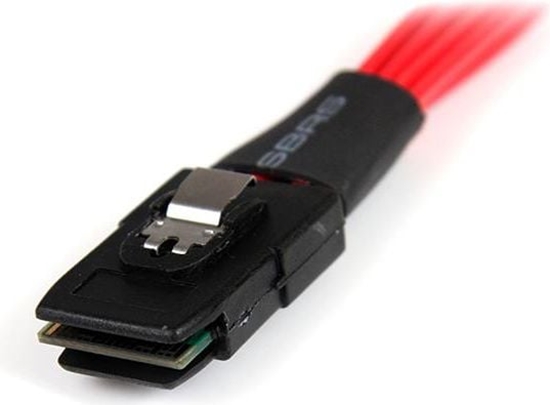 Picture of StarTech SFF 8087 - SATA x4, 0.48m, Czerwony (SAS8087S450)