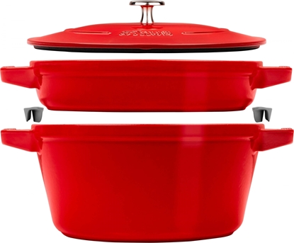 Изображение Staub La Cocotte Kochtopfset 2-teilig kirschrot, Gusseisen