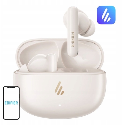 Изображение Suchawki Edifier Belaids Earbuds X5 Pro Su mikrofonu Bluetooth ANC Ivory