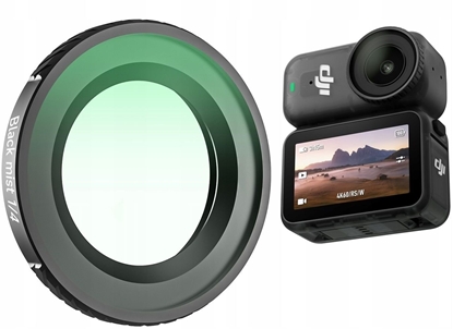Изображение SunnyLife Filtr Black Mist 1/4 Efektowy do kamery Dji Osmo Nano + Etui / On-fi075-d