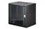 Attēls no Szafa sieciowa wisząca Dynamic 19" 12U rack 607x600x450mm, drzwi szyba, czarna, niezłożona, 60kg