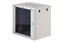 Picture of Szafa sieciowa wisząca Dynamic 19" 12U rack 607x600x450mm, drzwi szyba, szara, niezłożona, 60kg