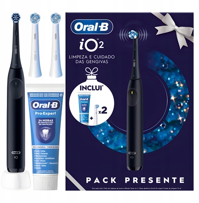 Picture of Szczoteczka Oral-B iO Series 2 Special Kit iO2 czarna + 2 dodatkowe kocówki