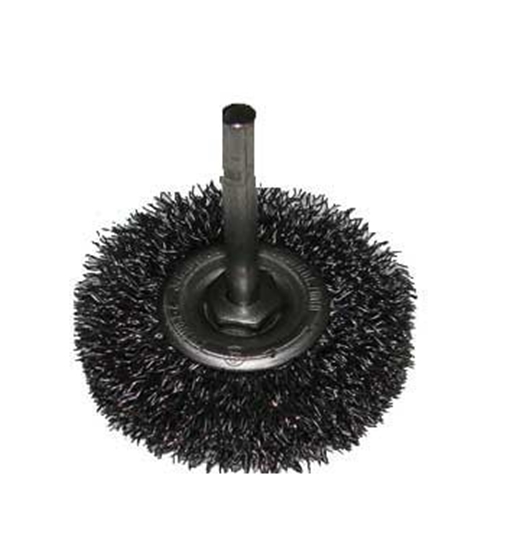 Изображение Szczotka tarczowa fi40mm trzpie 6mm drut stalowy