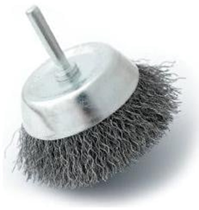 Picture of Szczotpol Szczotka doczoowa fi40mm trzpie 6mm drut stalowy - DT40