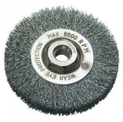 Picture of Szczotpol Szczotka tarczowa fi110mm gwint M-14 drut stalowy - TG110