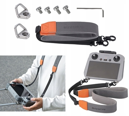 Attēls no Szelki Uchwyt Pasek Mocowanie na Szyj do Pilota DJI RC 1 2 PRO 2 PLUS 2 / GS014-H
