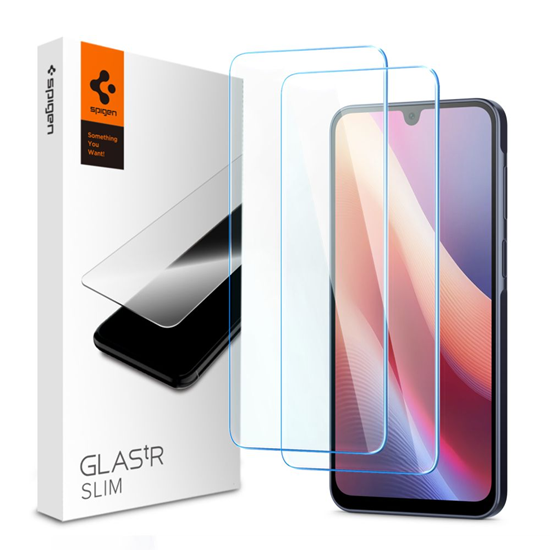 Picture of SZKO HARTOWANE SPIGEN GLAS.TR SLIM 2-PACK GALAXY A16 4G / 5G CLEAR