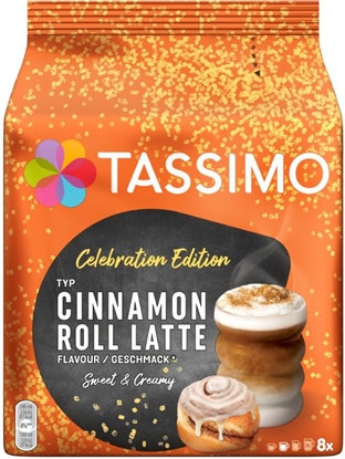 Изображение Tassimo Kapsuki Cinnamon Roll Latte 8 szt.
