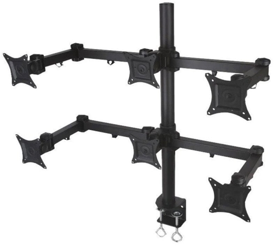 Picture of Techly Biurkowy Uchwyt Obrotowy na sze monitorów LED/LCD 13'-20' 303362 (ICA-LCD-482-S)