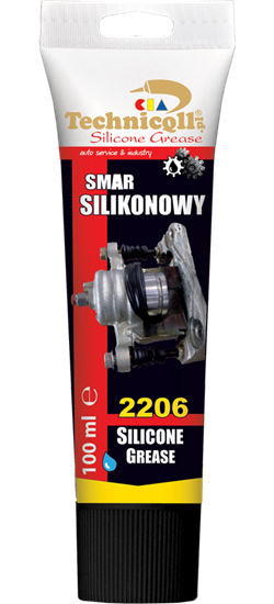 Picture of Technicqll Smar silikonowy do prowadnic biay 2206 100ml (M-607)