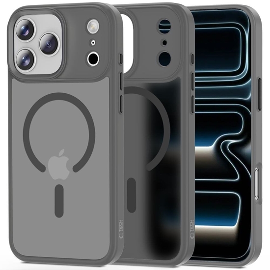 Picture of Tech-Protect Etui Magmat MagSafe do Apple iPhone 17 Pro Max Matte Crayon Grey