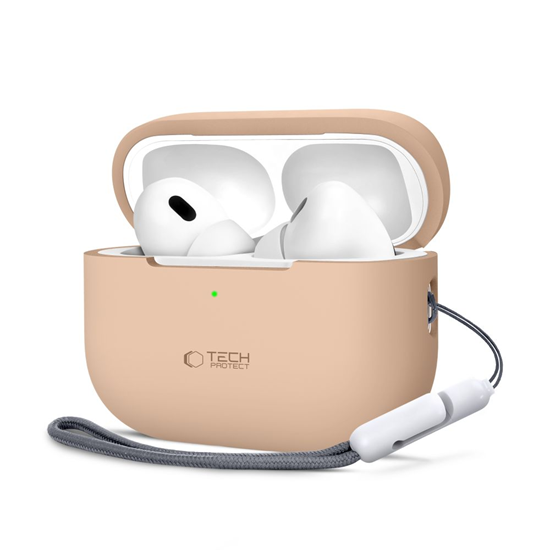 Picture of Tech-Protect Etui Silicone na Apple AirPods Pro 1 / 2 - beige