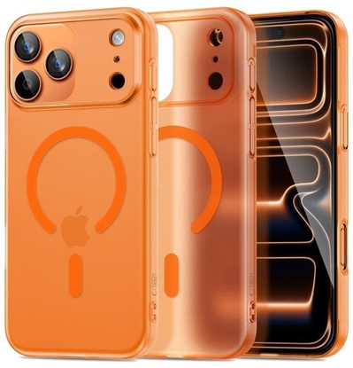Attēls no Tech-Protect MAGSLIM MAGSAFE IPHONE 17 PRO MATTE/COSMIC ORANGE