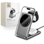 Attēls no Tech-Protect QI15W-A42 3in1 Inductive Charger with MagSafe for Apple Devices - Gray
