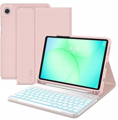 Attēls no TECH-PROTECT SC PEN + KEYBOARD GALAXY TAB A9+ / A11+ PLUS 11.0 X210 / X215 / X216 / X230 / X235 / X236 PINK