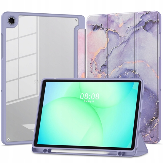 Picture of TECH-PROTECT SC PEN HYBRID GALAXY TAB A9 / A11 8.7 X110 / X115 / X133 / X135 VIOLET MARBLE