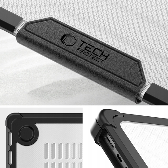Picture of TECH-PROTECT SMARTSHELL PRO MACBOOK PRO 14 M1 / M2 / M3 / M4 / M5 2021-2025 BLACK/CLEAR