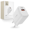 Изображение Tech-Protect Tech-Protect C20W charger USB-C PD 20W / USB-A QC 3.0 - white