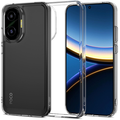 Attēls no Tech-Protect Tech-Protect Flexair Hybrid Case for Xiaomi Poco F7 5G - Transparent