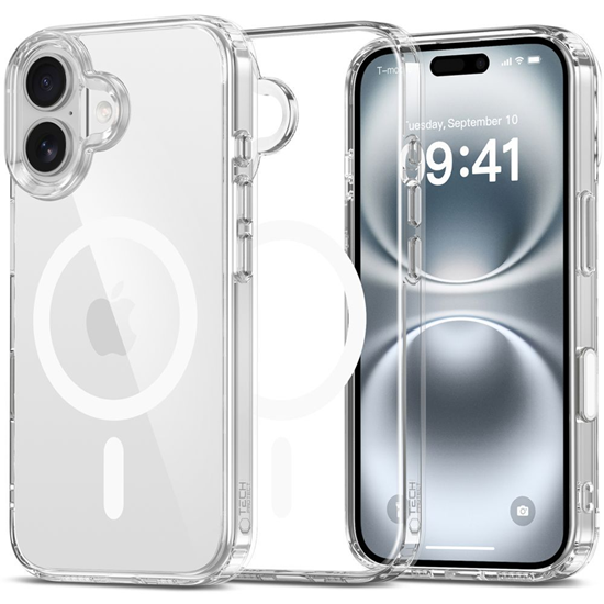 Picture of TECH-PROTECT FLEXAIR HYBRID CC MAGSAFE IPHONE 16 C