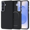 Изображение Tech-Protect Tech-Protect Ion Carbon MagSafe Case for Samsung Galaxy S25 - Black