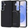 Изображение Tech-Protect Tech-Protect Ion Carbon MagSafe Case for Samsung Galaxy S25 - Black