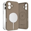 Picture of Tech-Protect Tech-Protect Liquid Silicone MagSafe iPhone 16 Case - Brown