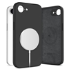 Picture of Tech-Protect Tech-Protect Liquid Silicone MagSafe iPhone 16e Case - Black