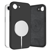 Picture of Tech-Protect Tech-Protect Liquid Silicone MagSafe iPhone 16e Case - Black