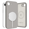 Picture of Tech-Protect Tech-Protect Liquid Silicone MagSafe iPhone 16e Case - Gray