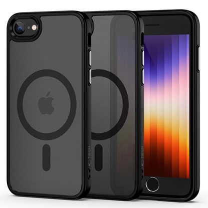 Attēls no Tech-Protect Tech-Protect MagMat MagSafe Case for iPhone 7 / 8 / SE 2020 / 2022 - Matte Black
