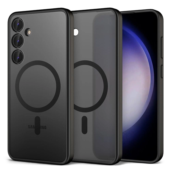 Picture of Tech-Protect Tech-Protect MagMat MagSafe Case for Samsung Galaxy S24 - Matte Black