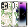 Изображение Tech-Protect Tech-Protect MagMood MagSafe case for iPhone 15 Pro - daisies with leaves