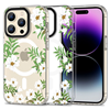 Picture of Tech-Protect Tech-Protect MagMood MagSafe iPhone 15 Pro Max Case - Daisies with Leaves