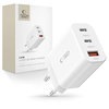 Изображение Tech-Protect Tech-Protect NC30W charger 2x USB-C PD 30W / USB-A QC 3.0 - white
