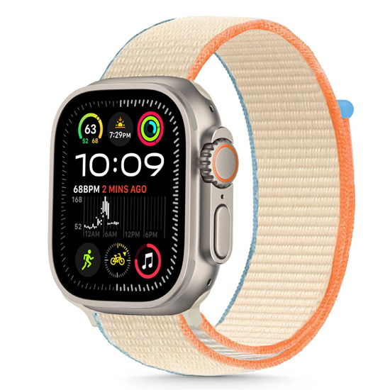 Picture of Tech-Protect TECH-PROTECT NYLON APPLE WATCH 6 / 7 / 8 / 9 / 10 / SE (40 / 41 / 42 MM) CREAM