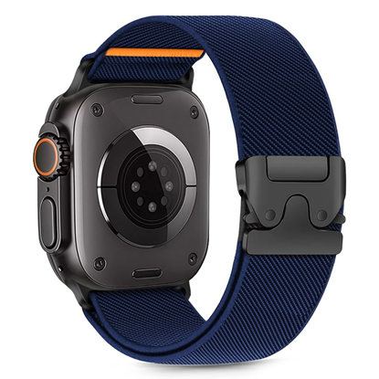 Attēls no Tech-Protect Tech-Protect Nylon Clasp for Apple Watch 44 / 45 / 46 / 49 mm - Navy