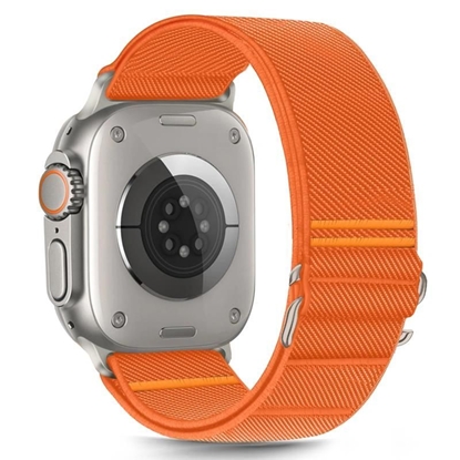 Attēls no Tech-Protect Tech-Protect Nylon Strap for Apple Watch 44 / 45 / 46 / 49 mm - Orange