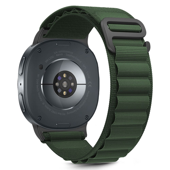 Изображение TECH-PROTECT NYLON PRO SAMSUNG GALAXY WATCH 8 / CLASSIC (40 / 44 / 46 MM) ARMY GREEN