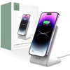 Picture of Tech-Protect Tech-Protect QI15W-A23 MagSafe 15W inductive charger in the form of a stand - white