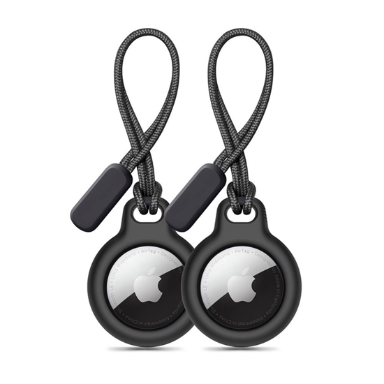 Изображение TECH-PROTECT ROUGH CHAIN 2-PACK APPLE AIRTAG BLACK