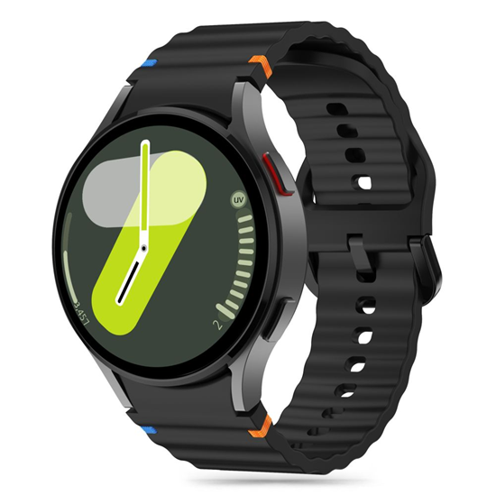 Picture of Tech-Protect TECH-PROTECT SILICONE SPORT SAMSUNG GALAXY WATCH 4 / 5 / 5 PRO / 6 / 7 / FE BLACK