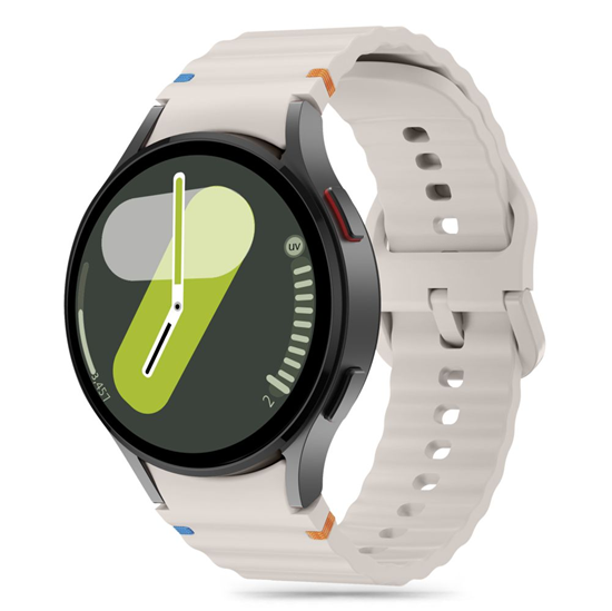 Picture of Tech-Protect TECH-PROTECT SILICONE SPORT SAMSUNG GALAXY WATCH 4 / 5 / 5 PRO / 6 / 7 / FE STARLIGHT