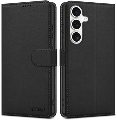 Attēls no TECH-PROTECT WALLET GALAXY S25 FE BLACK