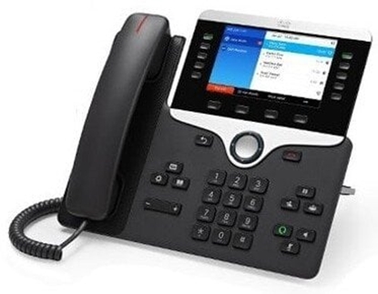 Attēls no Telefon Cisco IP Phone 8851 - Telefon VoIP - SIP, RTCP, RTP, SRTP, SDP - 5 linii - kolor wgla - odnowiony