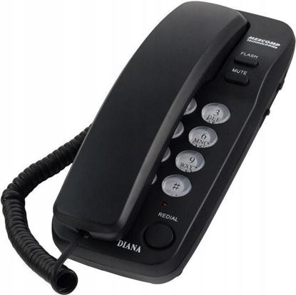 Изображение Telefon stacjonarny Mescomp Diana MT 518 Czarny