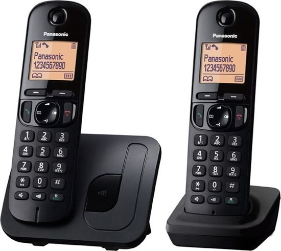 Picture of Telefon stacjonarny Panasonic  KX-TGC212 Czarny